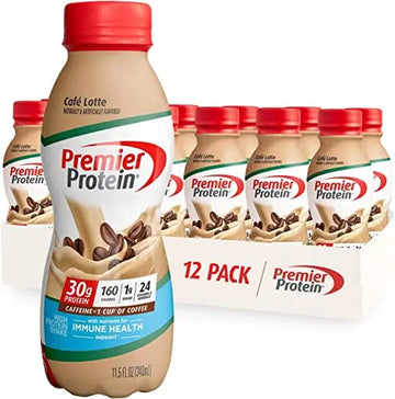 Premier Protein Shake, Café Latte Liquid, 30g Protein, 1g Sugar, 24 Vitamins & Minerals Premier Protein Au supplements