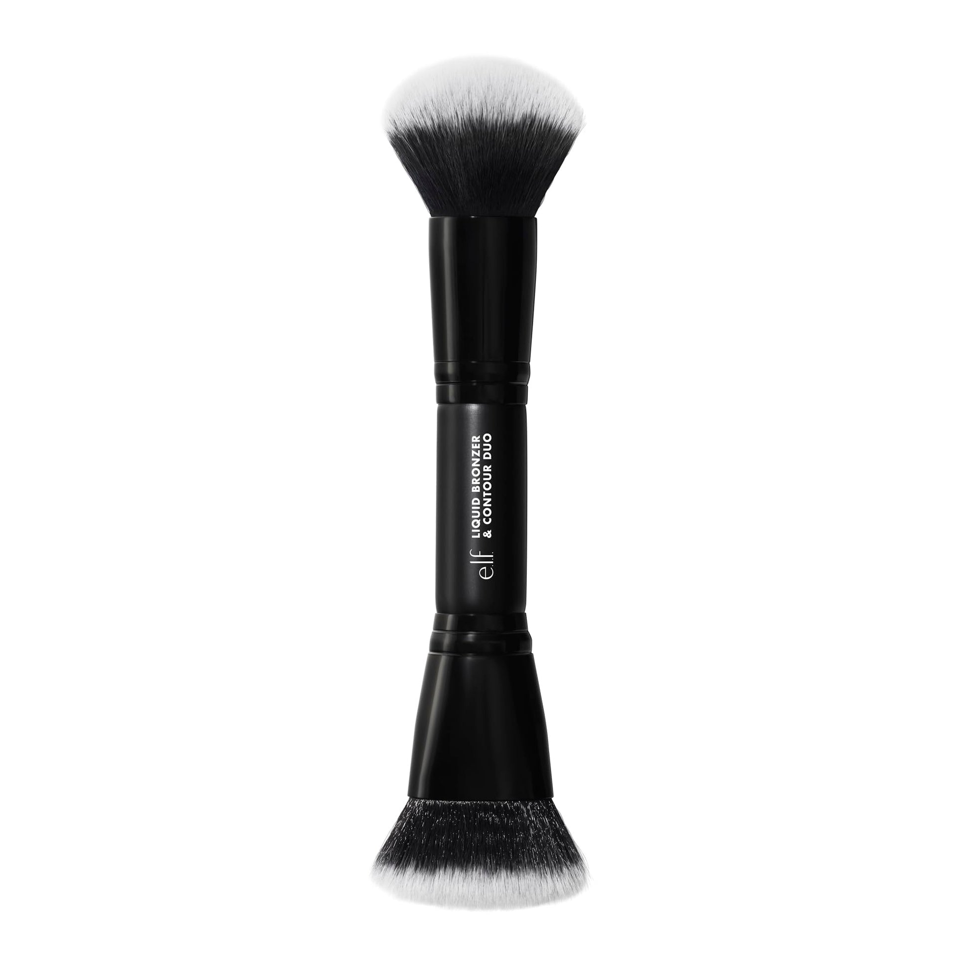 e.l.f. Liquid Bronzer & Contour Duo Brush, Silky Highly Pigmented Formula with Dual-ended Makeup Brush, Synthetic Bristles, 100% Vegan and Cruelty-Free e.l.f. Au supplements