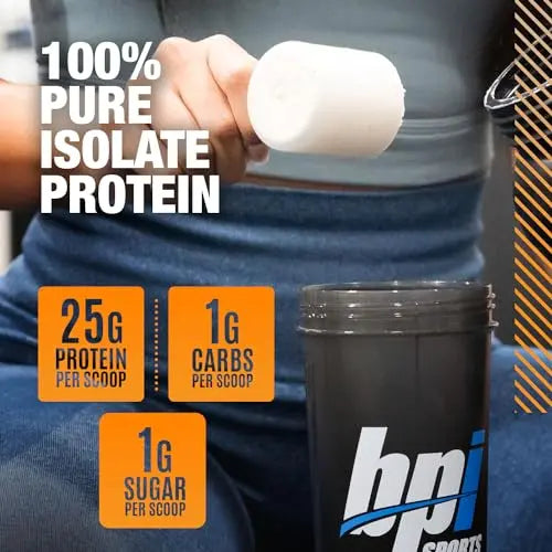 BPI Sports ISO HD Isolate Protein Vanilla Cookie, 76.8 oz - 69 Servings BPI Sports Au supplements