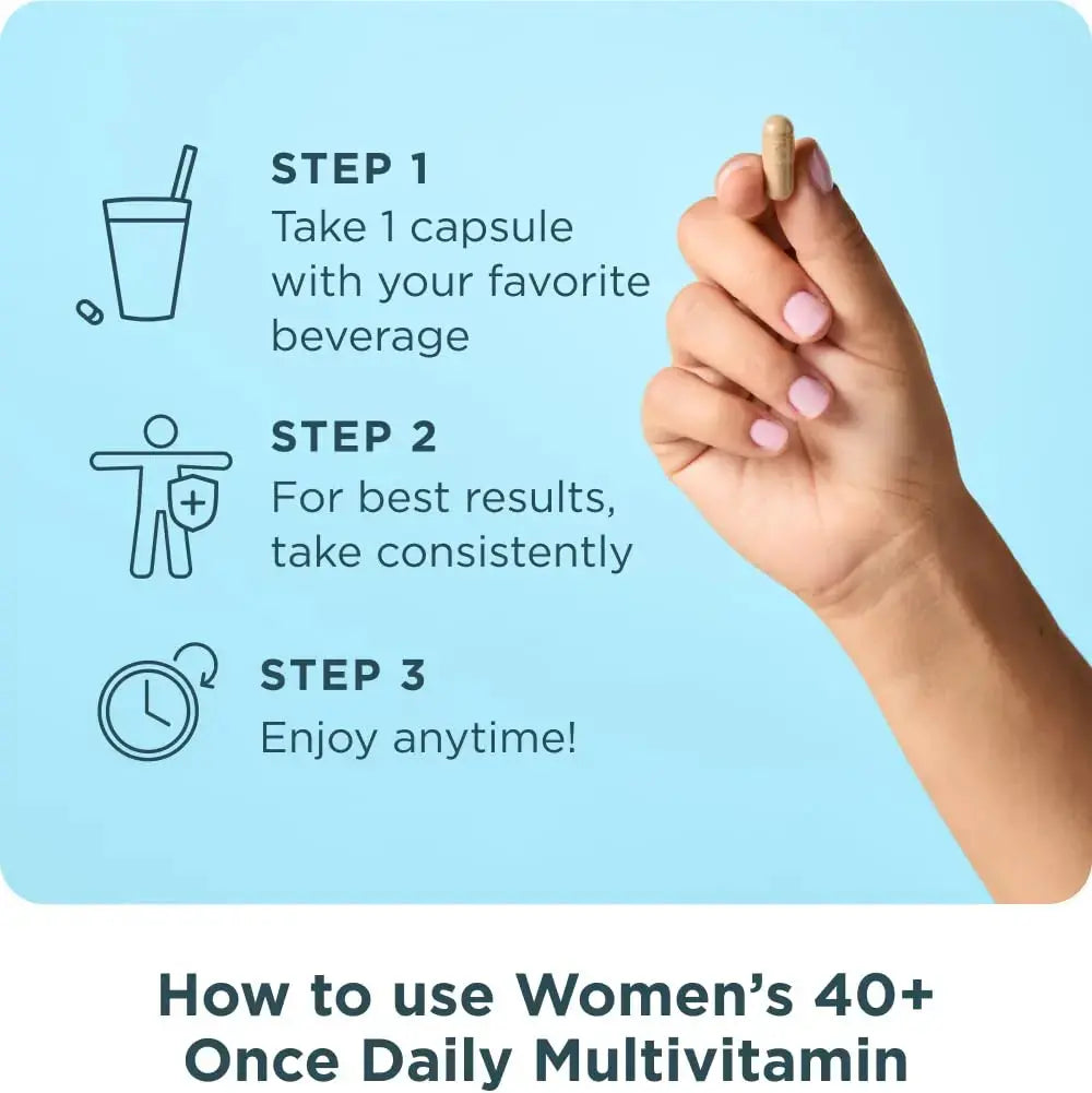 Ancient Nutrition Multivitamin for Women, Ancient Multi Women's 40+ Once Daily Vitamin Supplement, Vitamin B, Vitamin C and Vitamin K2 Ancient Nutrition Au supplements