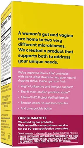 Renew Life Women’s Probiotic - Ultimate Flora Probiotic Women's Care, Shelf Stable Renew Life Au supplements