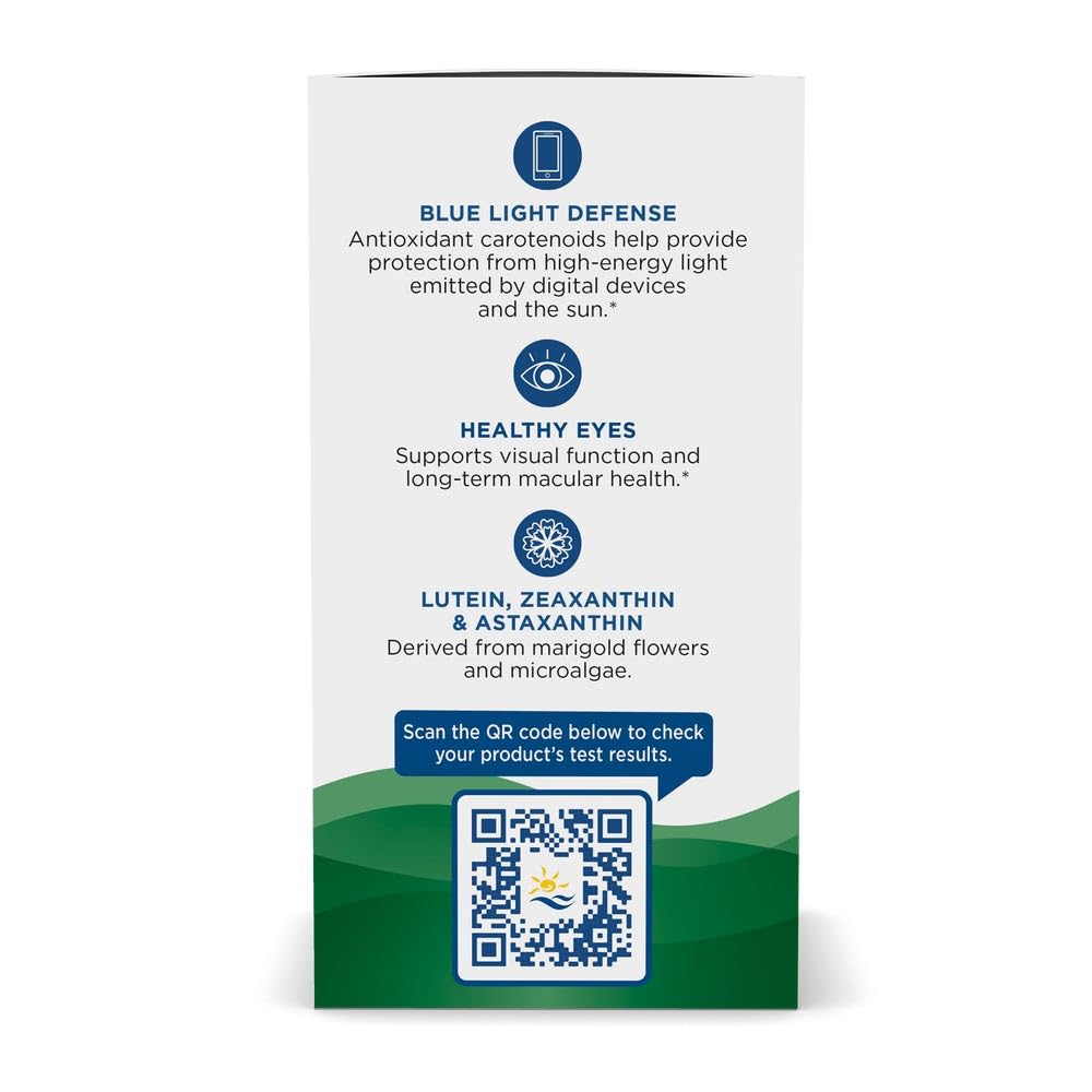 Nordic Naturals Blue Light Defense - 60 Soft Gels - Four Phytonutrients with Complementary Antioxidant Capacities - Supports Retinal Health, Visual Function - Non-GMO - 60 Servings Nordic Naturals Au supplements