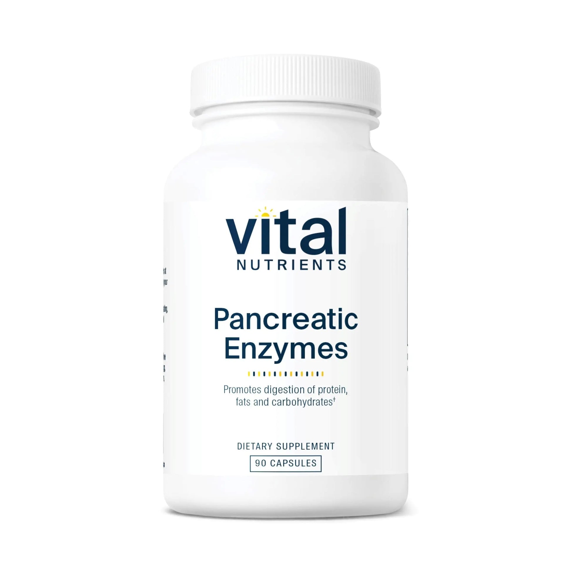 Vital Nutrients Pancreatic Enzymes 1000mg (Full Strength) - Pancreatin Digestion Supplement with Protease, Amylase & Lipase - Digestive Enzymes Vital Nutrients Au supplements