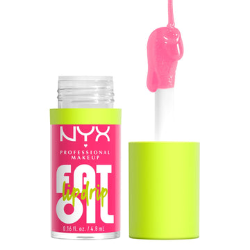 NYX PROFESSIONAL MAKEUP Fat Oil Lip Drip, Moisturizing Lip Oil Gloss, Vegan Tinted Formula, Up to 12 HR Hydration - Missed Call (Sheer Pink) NYX PROFESSIONAL MAKEUP Au supplements
