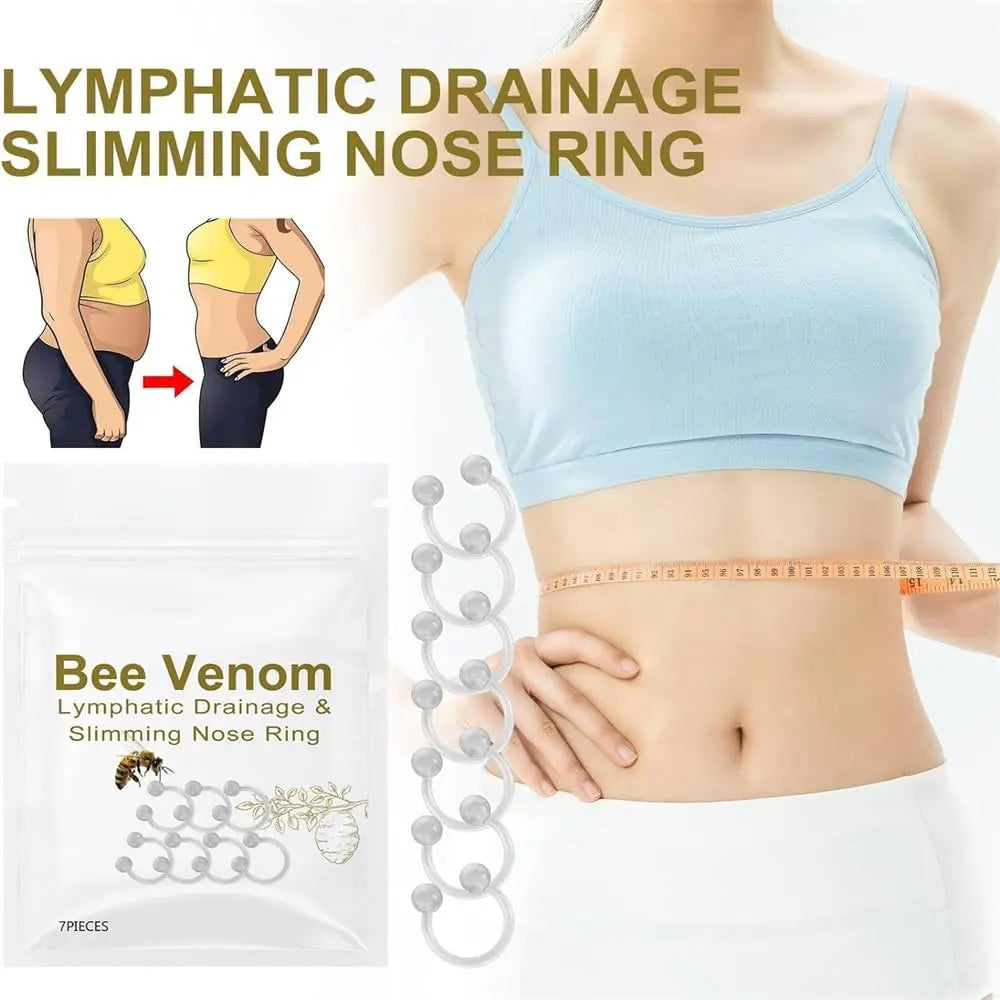 Bee Venom Lymphatic Drainage Nose Ring, Bee Venom Slimming Nose Ring, Bee Venom Lymphatic Generic Au supplements