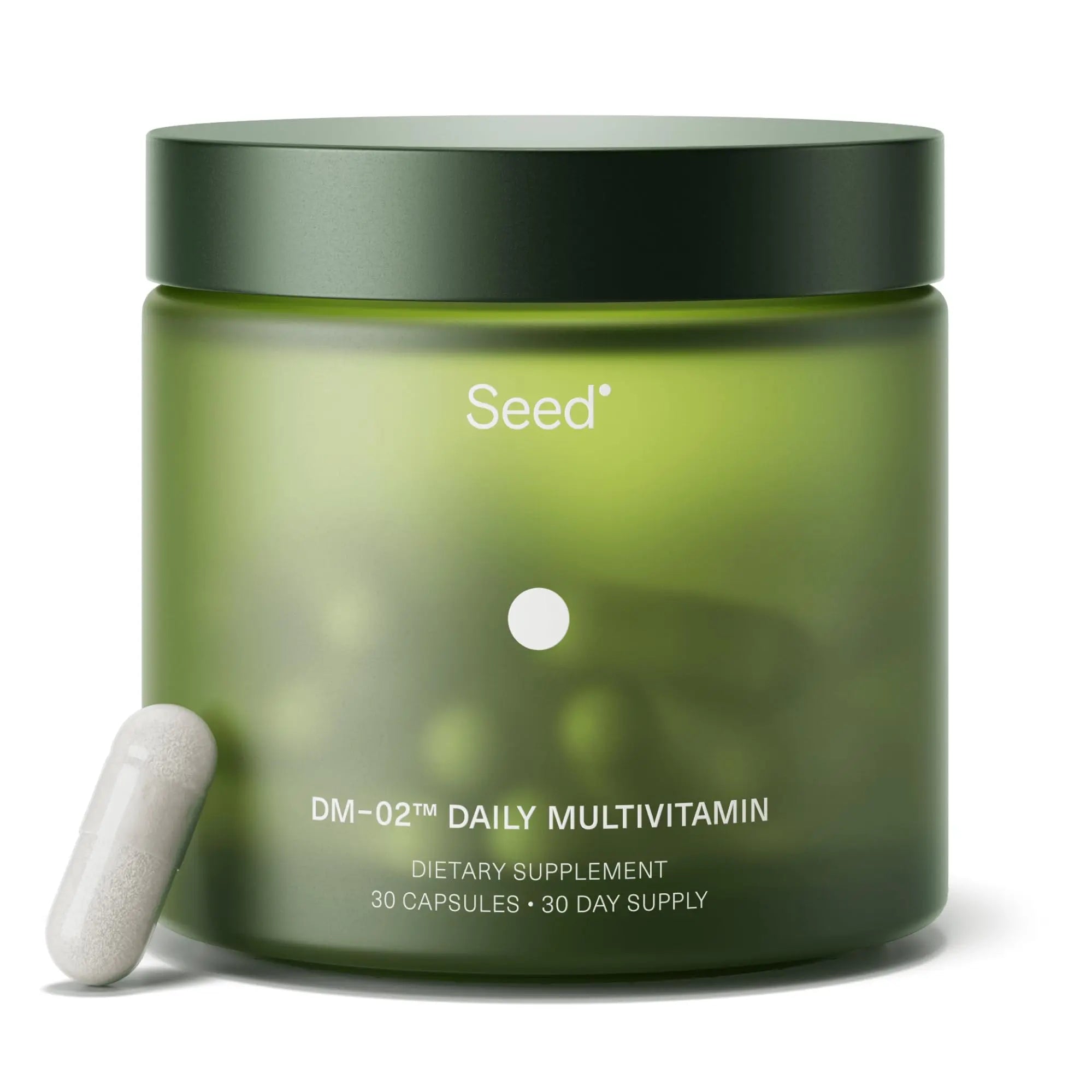 Seed DM-02 Daily Multivitamin - 100% DV Essential Vitamins and Minerals for Women & Men - Helps Fill Daily Nutrient Gaps - Immune, Bone, Hair, Skin & Nails Health - Vegan - 30 Capsules (30-Day Supply) Visit the Seed Store Au supplements