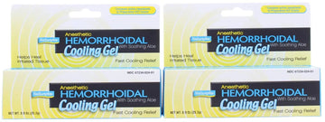Natureplex Anesthetic Hemorrhoidal Cooling Gel 0.9 oz (2 Pack) – Witch Hazel & Phenylephrine, Soothing Aloe Formula for Temporary Itching, Burning & Swelling Relief - Made in USA Natureplex Au supplements