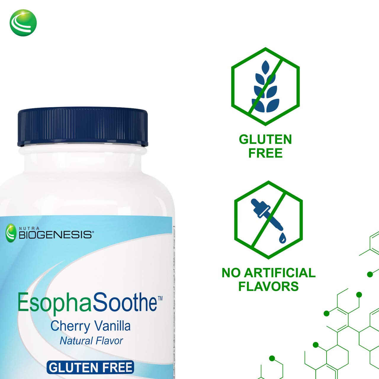 Nutra Biogenesis EsophaSoothe - Chewable Esophogeal Support with Magnesium, Potassium & Calcium for Men & Women - 60 Tablet Chews Nutra BioGenesis Au supplements
