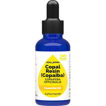 Copaiba - Copal Resin Essential Oil 15 ml - 0.5 oz - Pure & Natural - with Pipette Dropper MONOHERB Au supplements