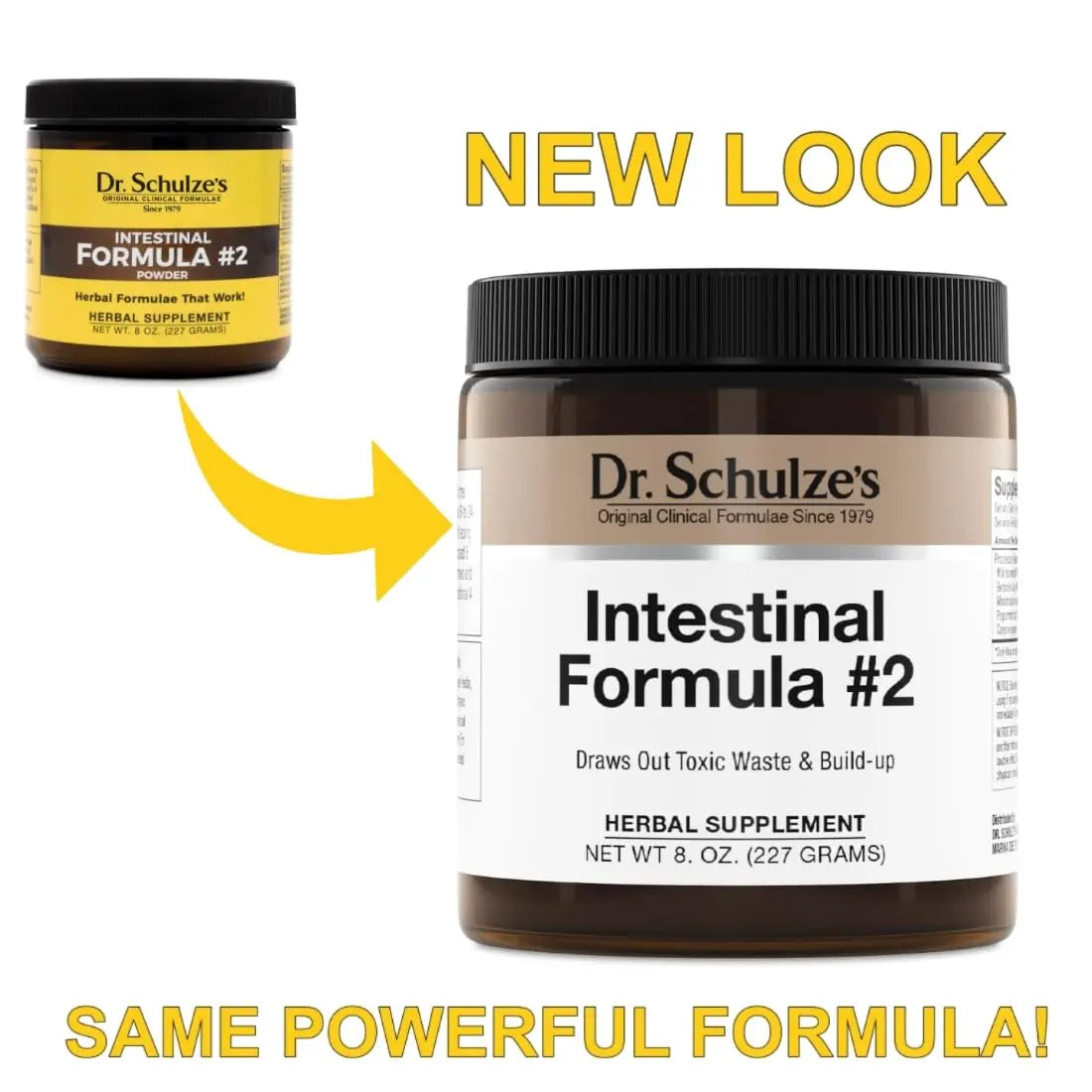 Dr. Schulze's | Intestinal Formula #2 | Herbal Colon Cleanse Formula | 8 Oz. Jar Dr. Schulze's Au supplements