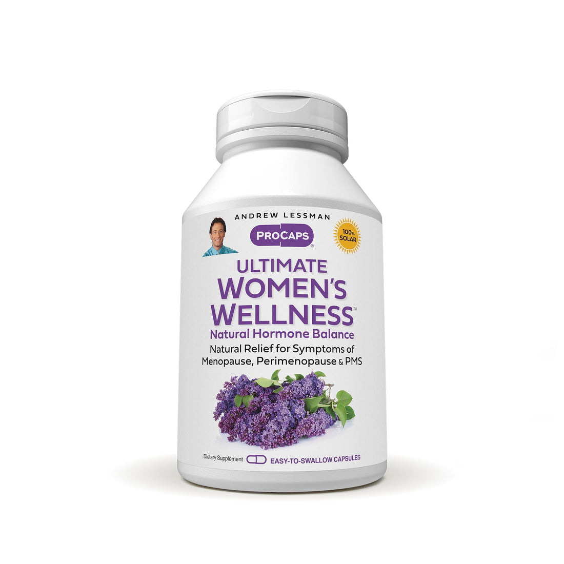 ANDREW LESSMAN Ultimate Women’s Wellness 30 Capsules - Naturally Relieves Menopause Symptoms, PMS, Perimenopause with Soy Isoflavones, EGCG, Cranberry, Indole-3-Carbinol. Easy to Swallow Capsules ANDREW LESSMAN Au supplements
