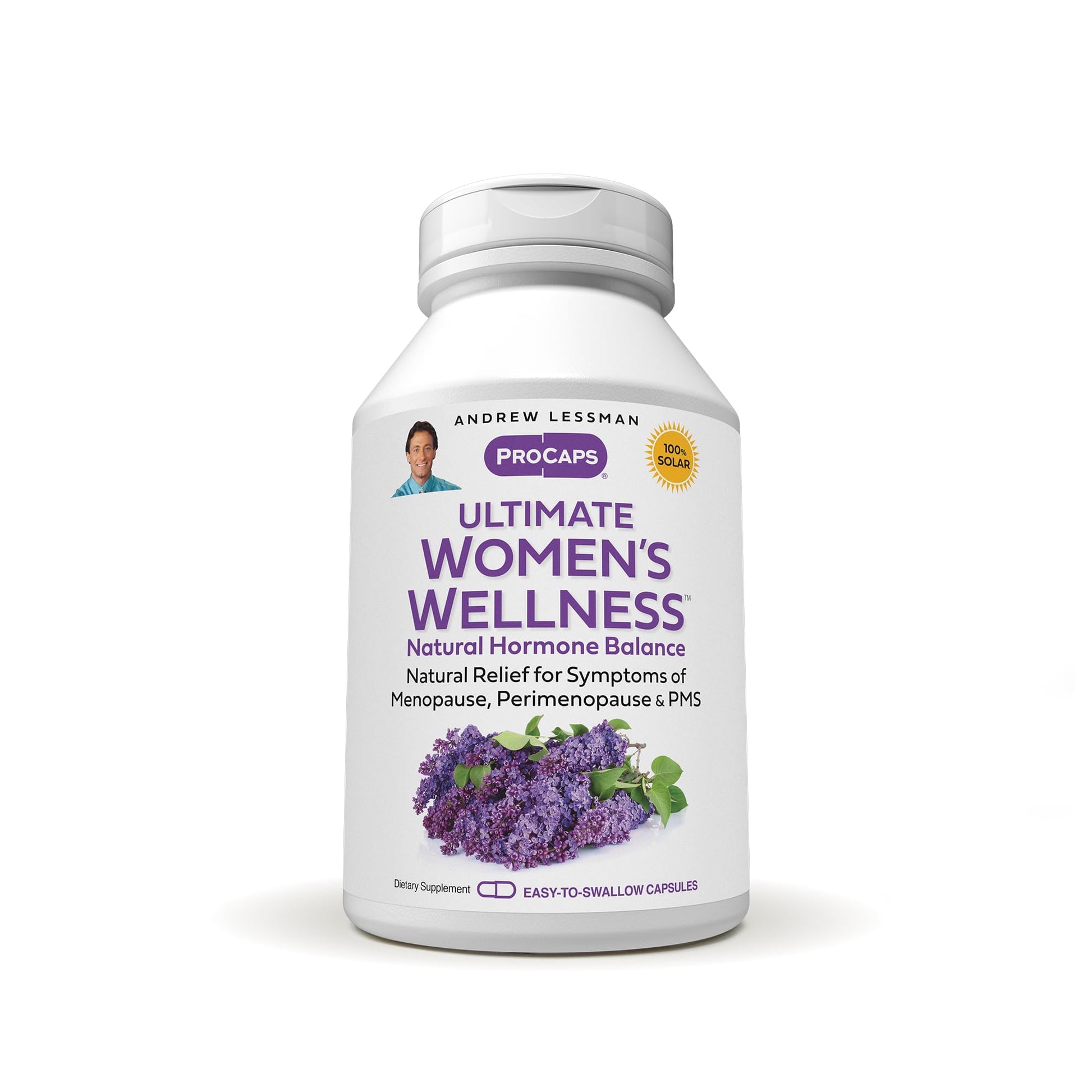 ANDREW LESSMAN Ultimate Women’s Wellness 30 Capsules - Naturally Relieves Menopause Symptoms, PMS, Perimenopause with Soy Isoflavones, EGCG, Cranberry, Indole-3-Carbinol. Easy to Swallow Capsules ANDREW LESSMAN Au supplements