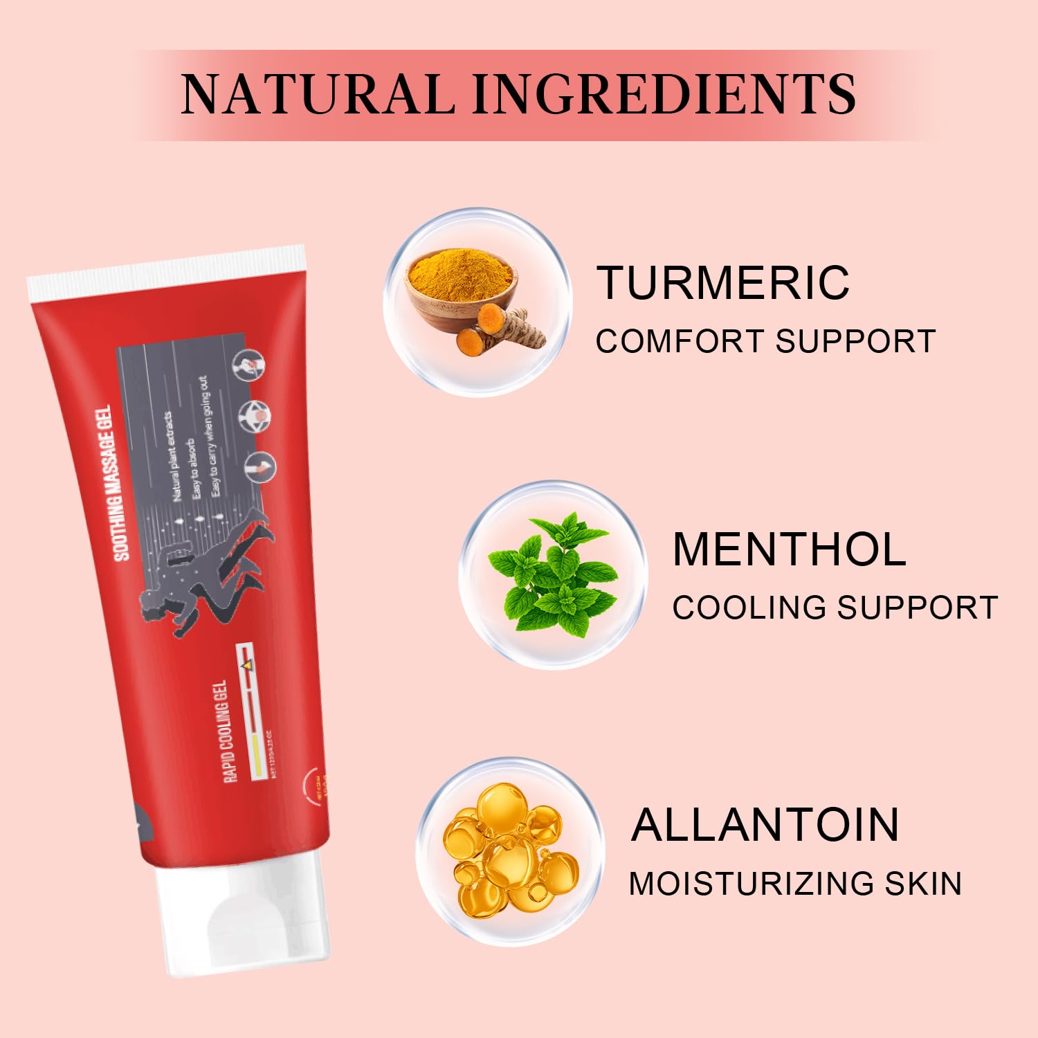 Joint Gel, Soothing Massage Cream, Joint Soothing Comfort Gel for Back, Neck, Keen, Muscle, and Foot, Absorb Quickly, Natural and Non-Greasy, 4.23OZ Josmon Au supplements