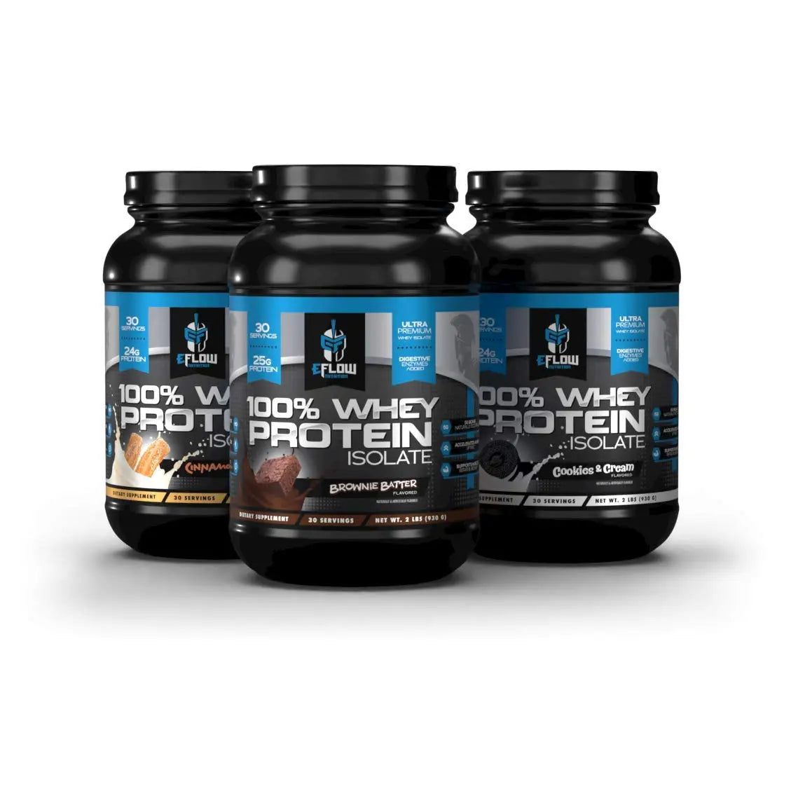 eFlow Nutrition 100% Whey Protein Isolate - Gluten & Lactose-Free Digestive Enzymes eFlow Nutrition Au supplements