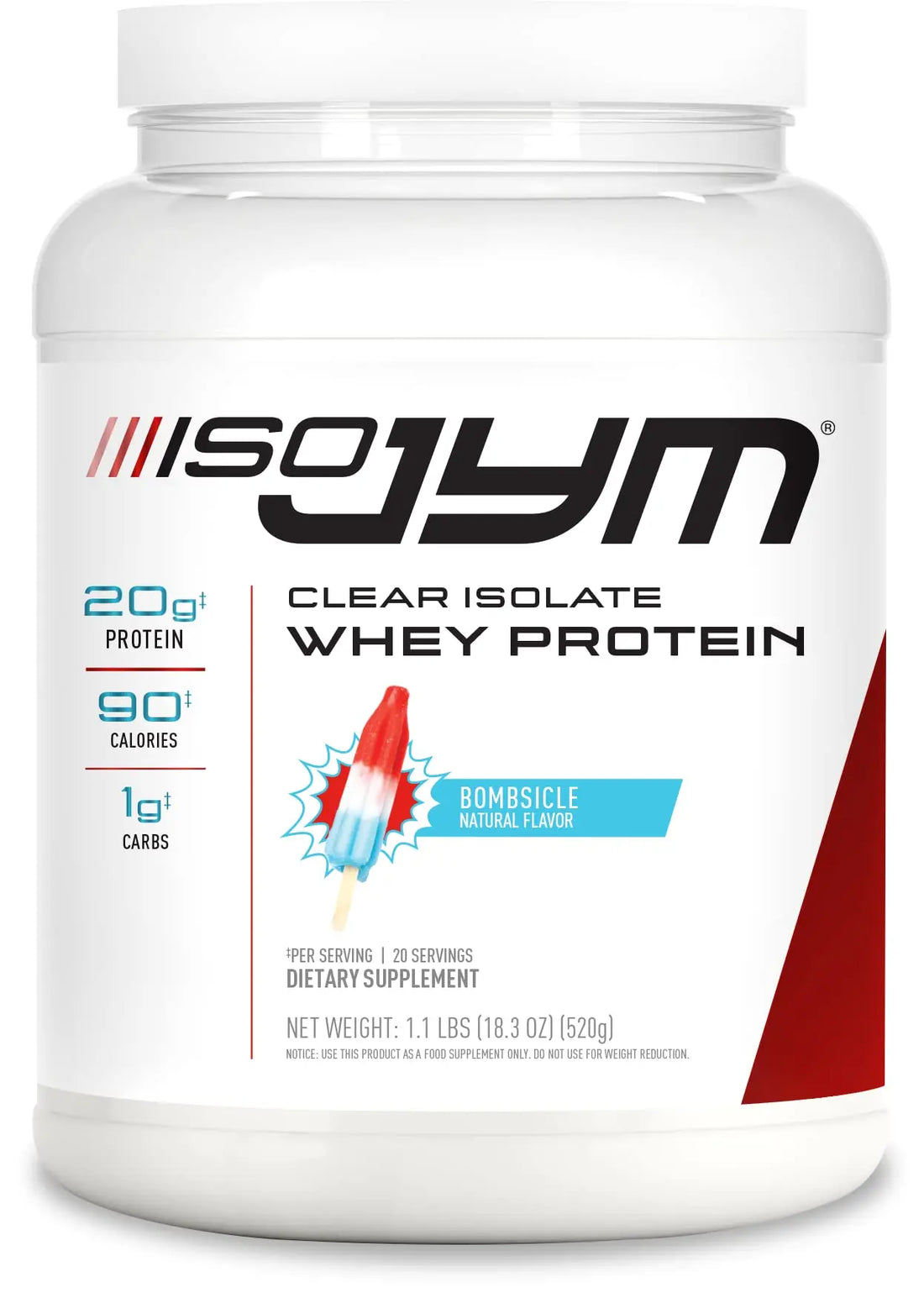 ISO JYM 20 Servings - Bombsicle JYM Supplement Science Au supplements