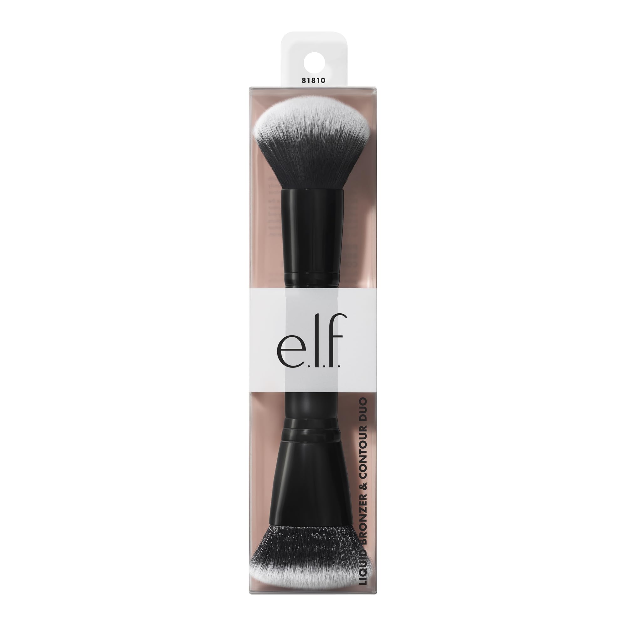 e.l.f. Liquid Bronzer & Contour Duo Brush, Silky Highly Pigmented Formula with Dual-ended Makeup Brush, Synthetic Bristles, 100% Vegan and Cruelty-Free e.l.f. Au supplements