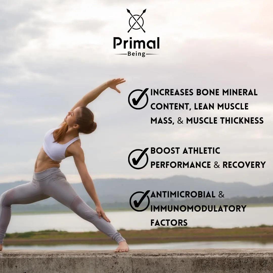 Primal Being Grassfed Beef Colostrum - Supports Immune Function, Gut Health, Hair Primal Being Au supplements