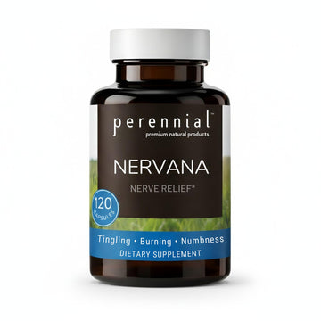 Perennial Nervana – Herbal Nerve Support for Tingling, Burning & Numbness Relief – Promotes Calm Focus & Stress Resilience – Non-Drowsy Mood Balance – 120ct* Perennial Au supplements