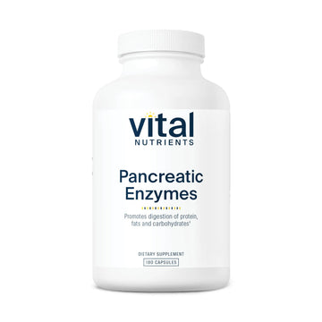 Vital Nutrients Pancreatic Enzymes 1000mg (Full Strength) | Pancreatin Digestion Supple Vital Nutrients Au supplements