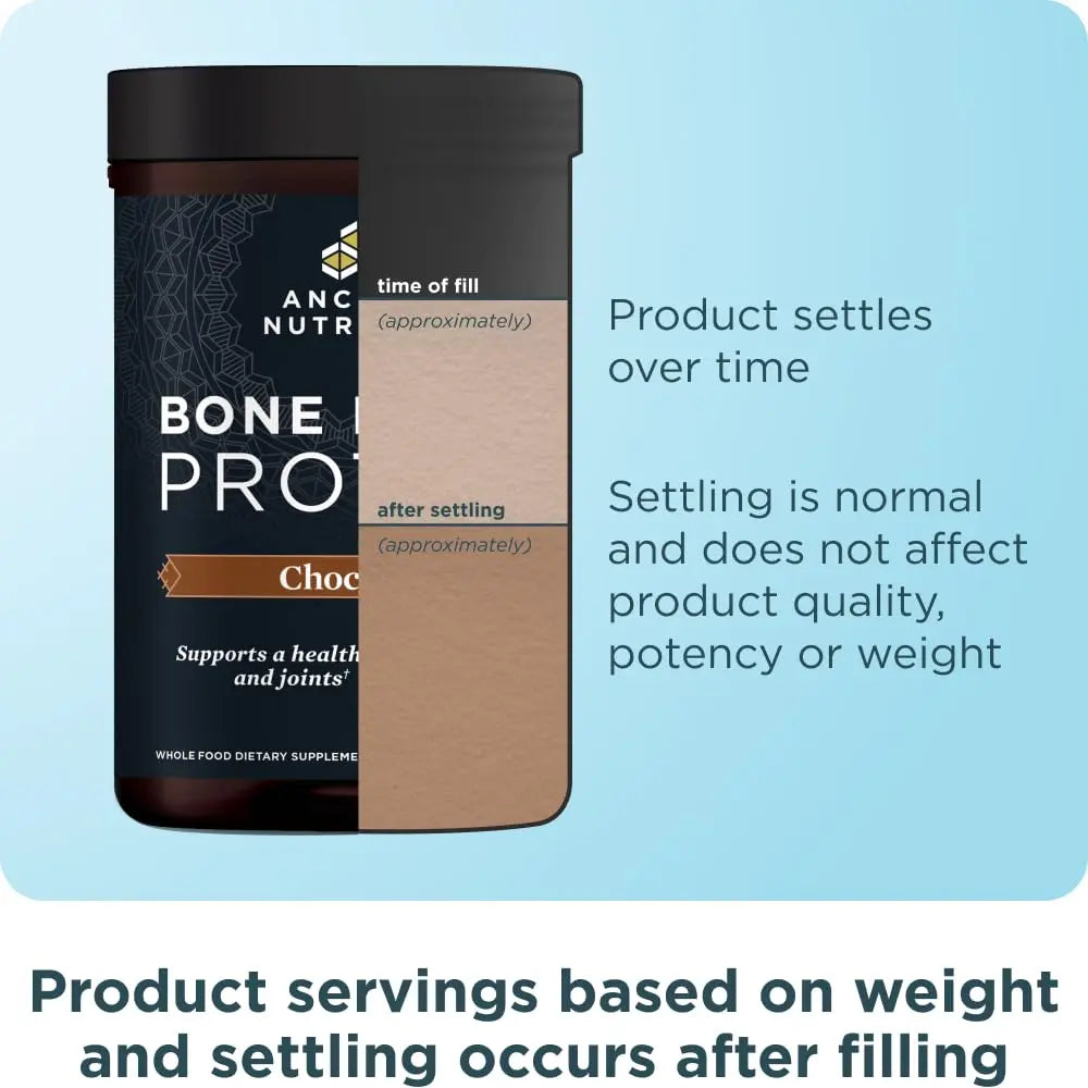 Ancient Nutrition Protein Powder Made from Real Bone Broth, Chocolate, 20g Protein Per Serving, 20 Serving Tub, Gluten Free Hydrolyzed Collagen Ancient Nutrition Au supplements