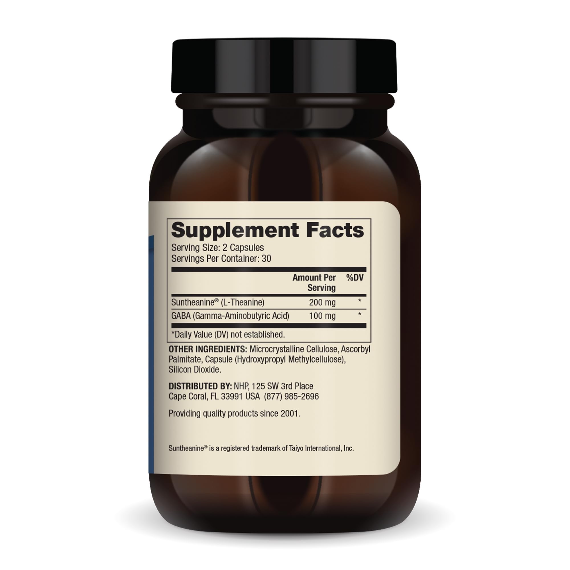 Dr. Mercola L-Theanine Plus GABA - Supports Relaxation - Focus & Cognitive Function - Stress Support Supplement - 200 mg L-Theanine - 100 mg GABA - 60 Capsules Dr. Mercola Au supplements