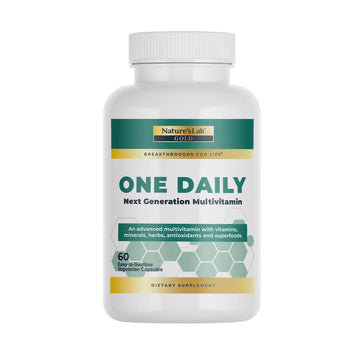 Nature's Lab Gold One Daily Multivitamin - Contains 19 Essential Vitamins & Minerals including Vitamin C, D3 & Zinc - 60 Capsules (2 Month Supply) Nature's Lab Au supplements