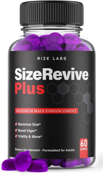 (Official) Size Revive Plus Gummies, Size Revive Plus for Men, Size Revive rize labs Au supplements