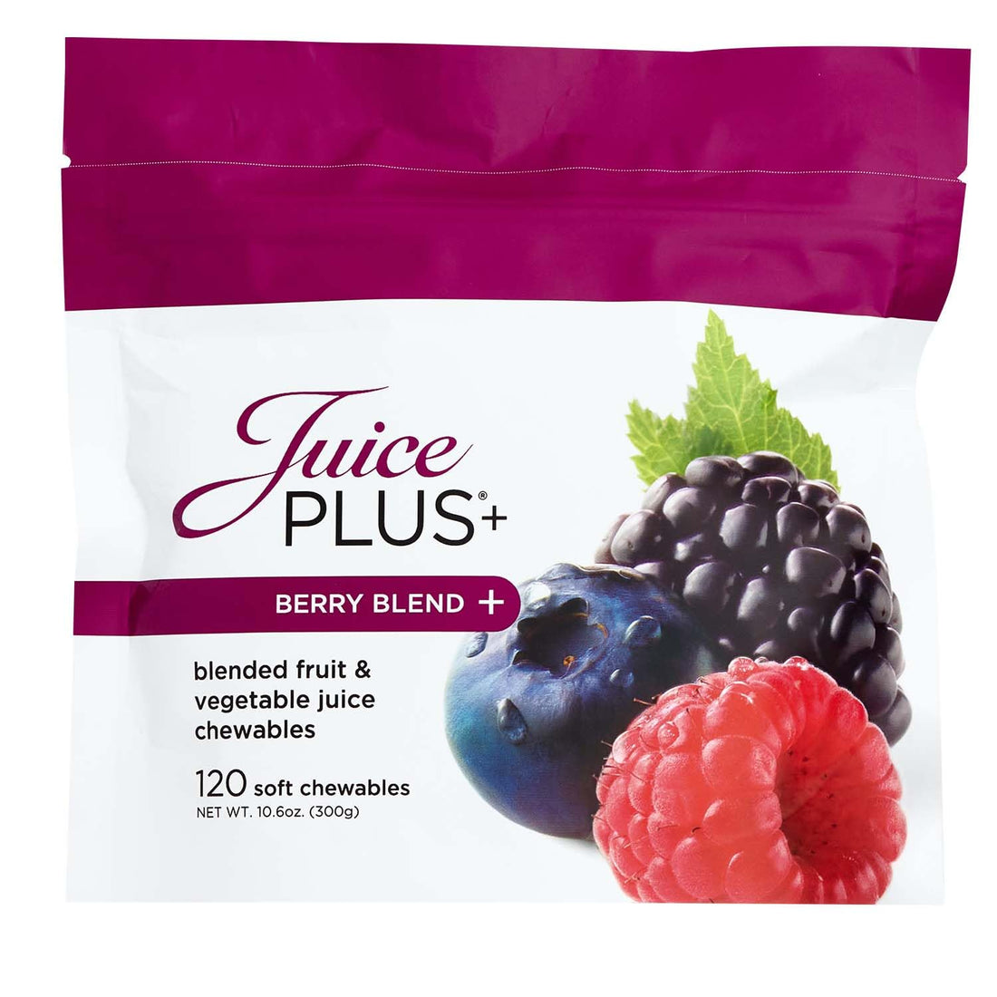 Juice Plus+ Berry Blend Soft Chews (Chewables) - Daily Nutrition from 12 Plants with Whole Fruit, Vegetable, & Berry - Raspberry, Bilberry, Blueberry, and More! for Adults and Kids - (1-mo, 30 Chews) Juice Plus+ Au supplements