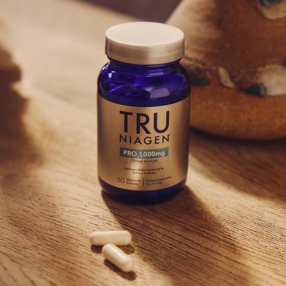 TRU NIAGEN PRO NAD Supplement for Brain Function, Anti Aging, Cell Regeneration | Patented Niagen | Supports Cellular Energy | Nicotinamide Riboside (NR) TRU NIAGEN Au supplements
