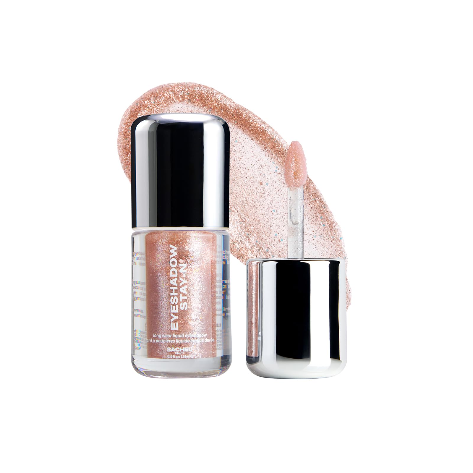 Sacheu Liquid Eyeshadow STAY-N Longwear Eye Makeup — Buildable Highly Pigmented & Blendable Eye Shadow Cream in Matte & Shimmer Finishes, Candy Dipp’d Sacheu Au supplements