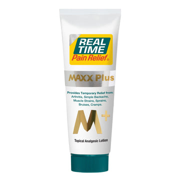 Real Time Pain Relief MAXX Plus - 7oz Tube | Intensive Formula with 19 Natural Ingredients Including Hemp Oil | Fast-Acting Relief for Muscle Pain, Arthritis, Backaches, and More Real Time Pain Relief Au supplements