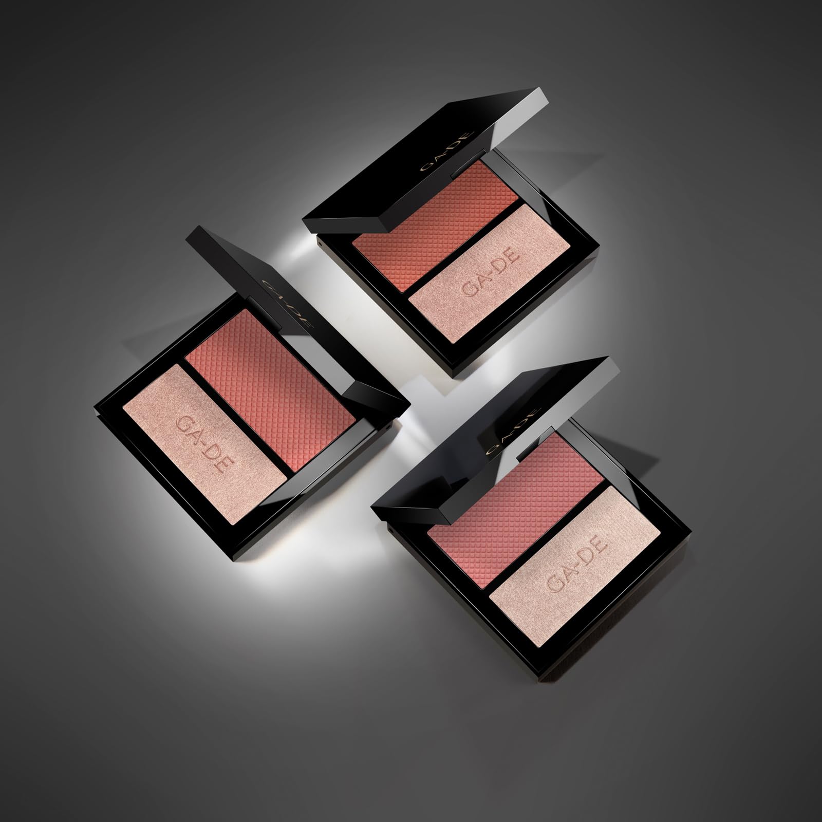 GA-DE Velveteen Blush and Shimmer Duet, 50 - Formulated with Micronized Pearls and Pigments for Sculpting Face and Décolleté - Paraben-Free - 0.26 oz GA-DE Au supplements