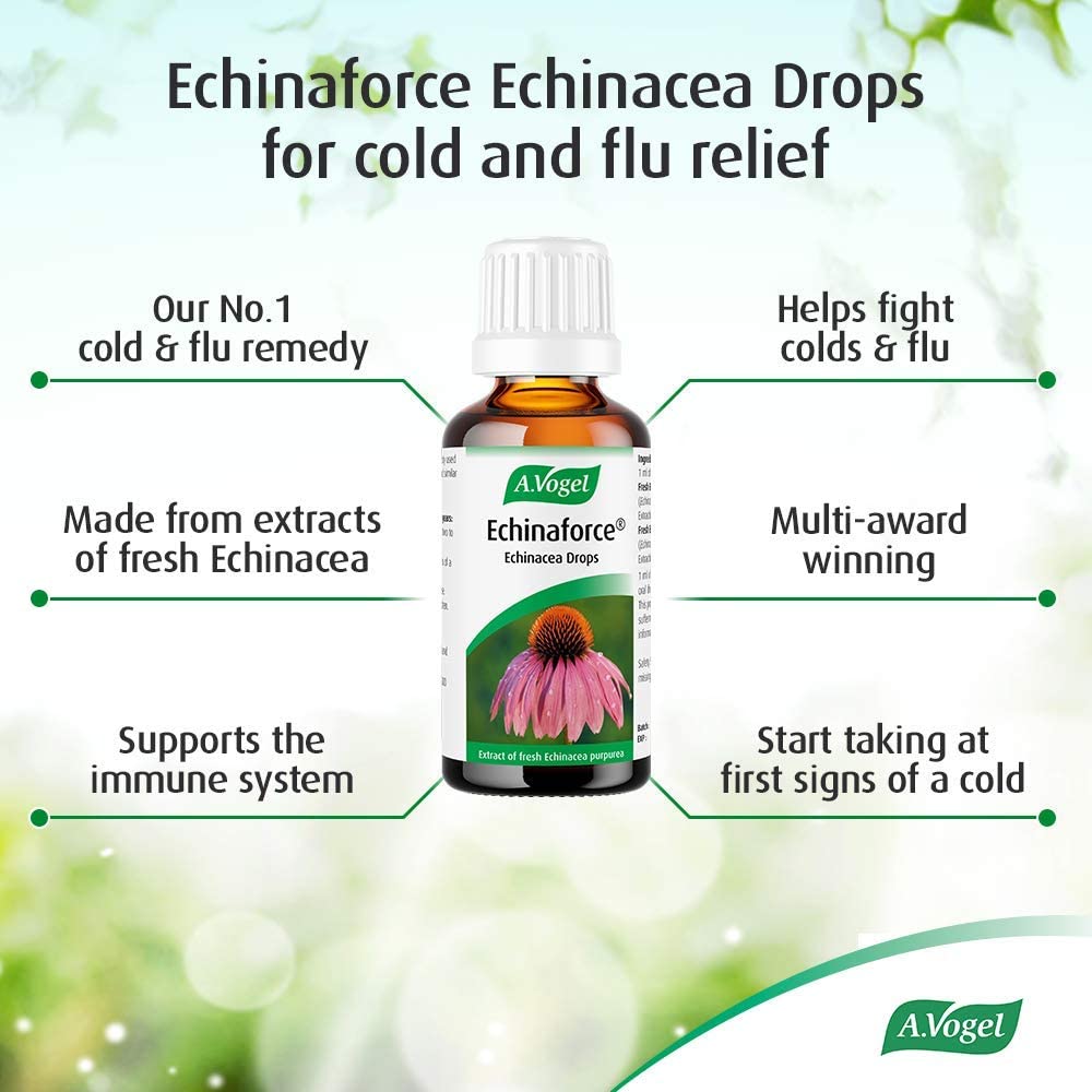 A.Vogel Echinaforce Echinacea Drops | Relieves Cold & Flu Symptoms by Strengthening A.Vogel Au supplements