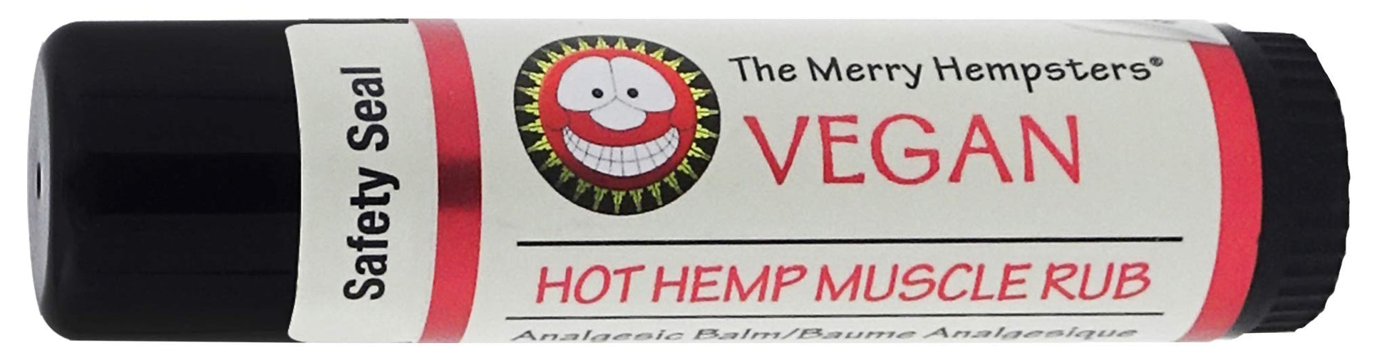 The Merry Hempsters Hot Hemp Muscle Rub Gravity Display Case (12 Tubes) The Merry Hempsters Au supplements