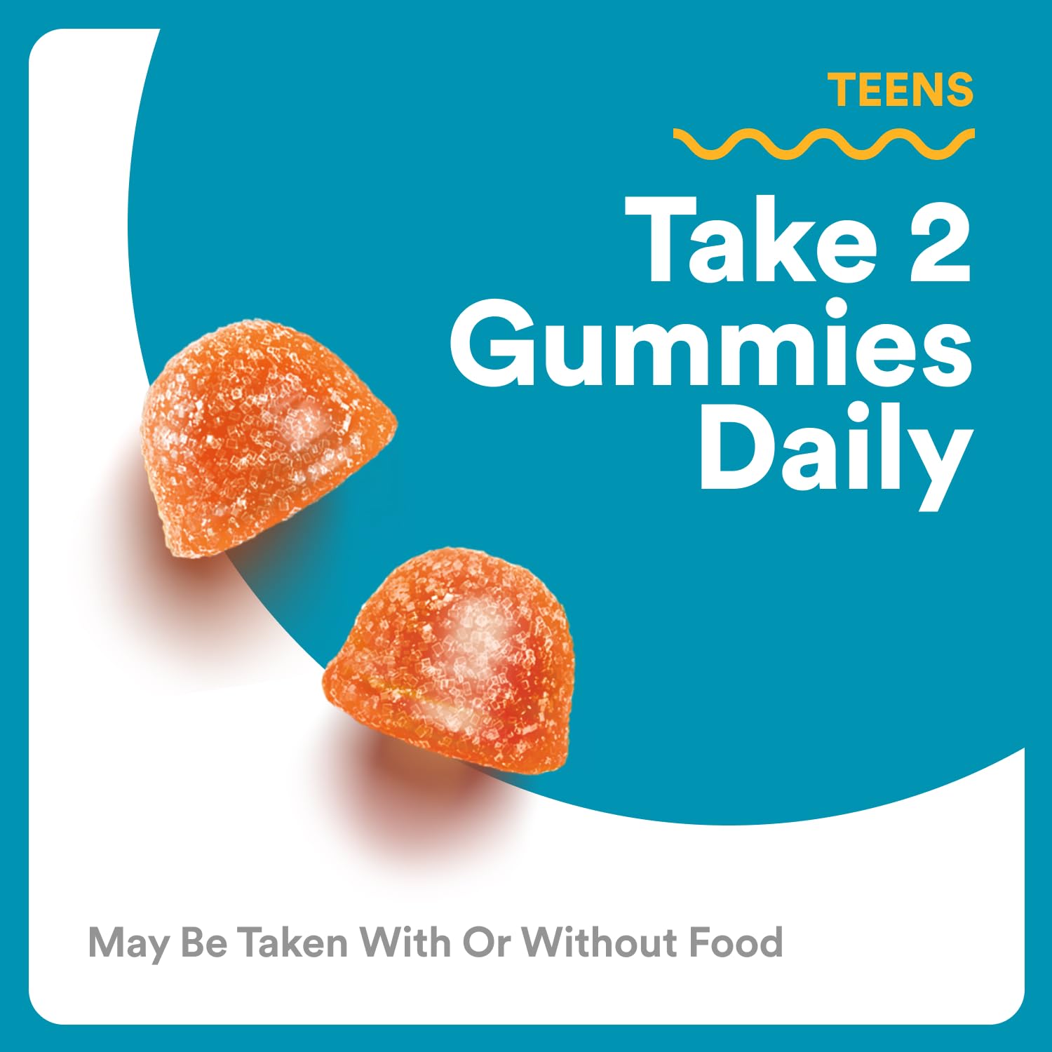 SmartyPants Teen Guy Multivitamin Gummies, Omega 3 (DHA/EPA), Vitamin D3, C, Vitamin B12, B6, A, K & Zinc, Folate, Gluten Free, Fruit Flavor, 60 Count (30 Day Supply) SmartyPants Au supplements