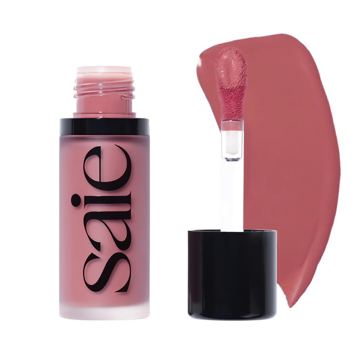 Saie Radiant Glow Duo - Dew Liquid Blush (Chilly, .40 oz) + Glowy Super Gel (Starglow, 1 oz) - Hydrating Cream Blush & Illuminating Primer for a Luminous, Natural Finish Saie Au supplements