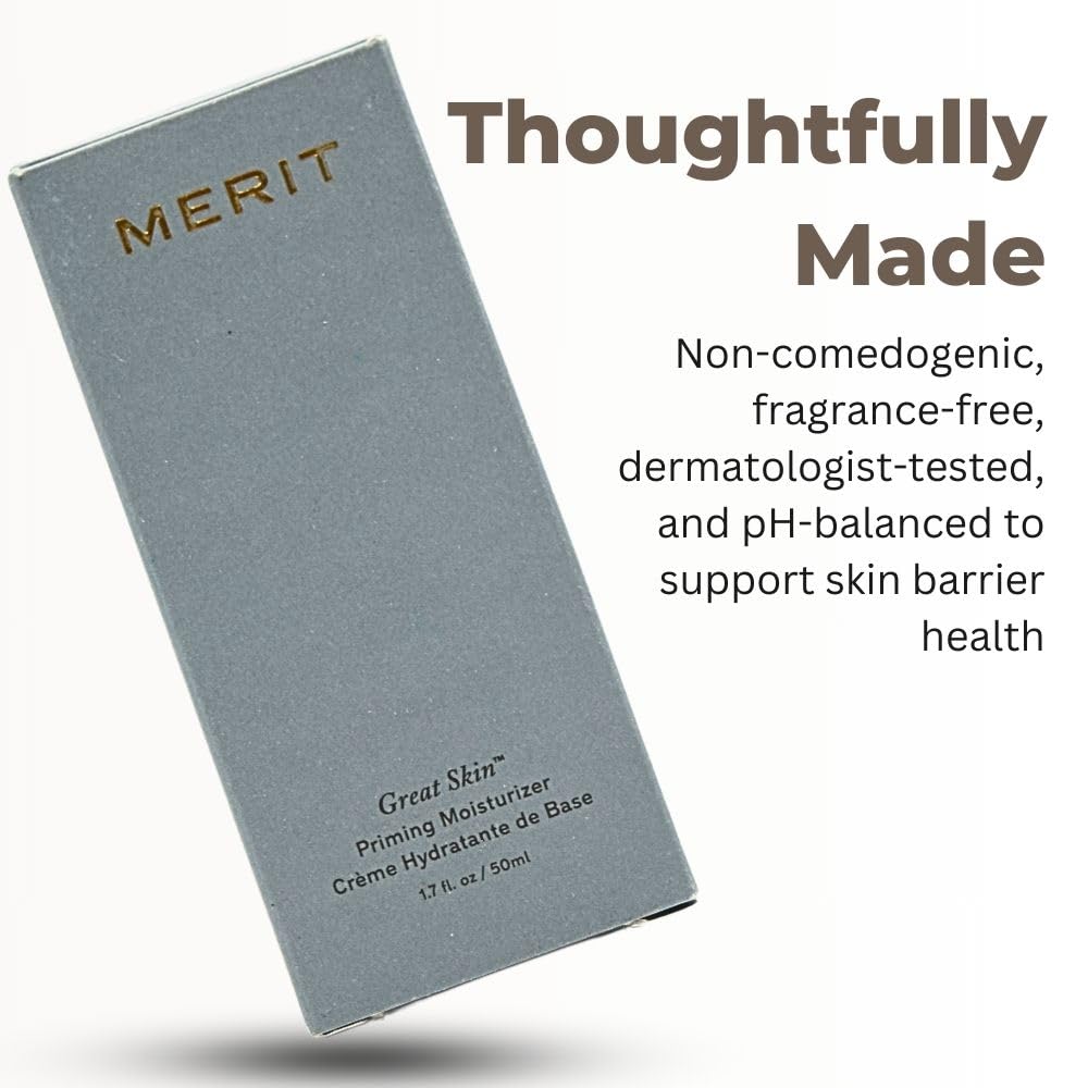 Merit Great Skin Priming And Firming Moisturizer With Peptides And Hyaluronic Acid Merit Au supplements