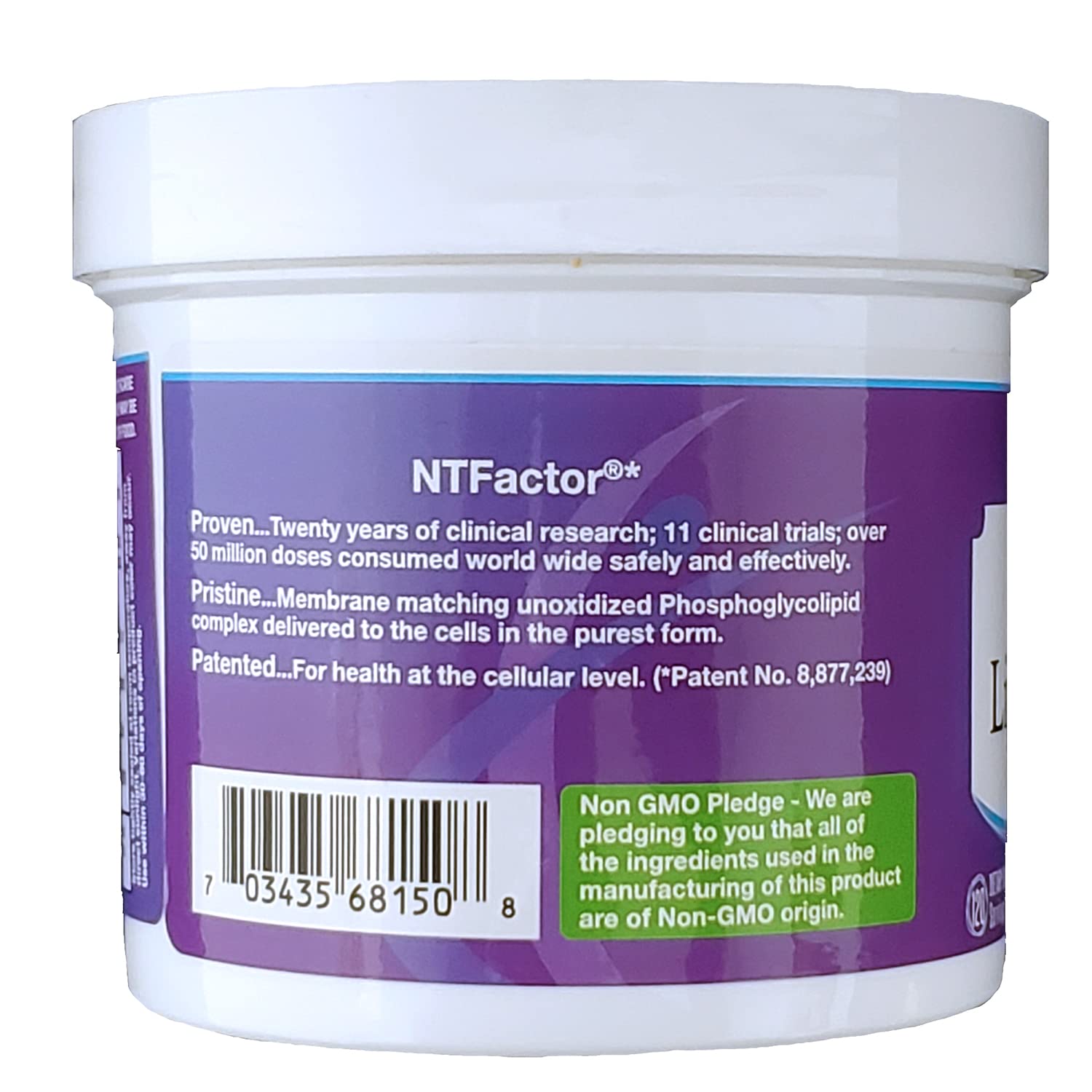 Nutritional Therapeutics NTFactor Lipids Powder, Aging & Cellular Support, 240 Servings Nutritional Therapeutics Au supplements