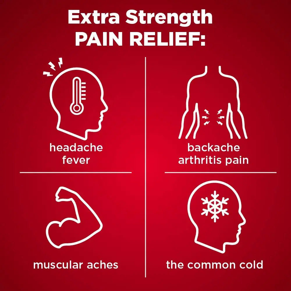 Amazon Basic Care Rapid Release Acetaminophen Caplets 500 mg, Extra Strength Pain Reliever and Fever Reducer for Headache, Backache, Menstrual Pain, Arthritis Pain, 400 Count Amazon Basic Care Au supplements