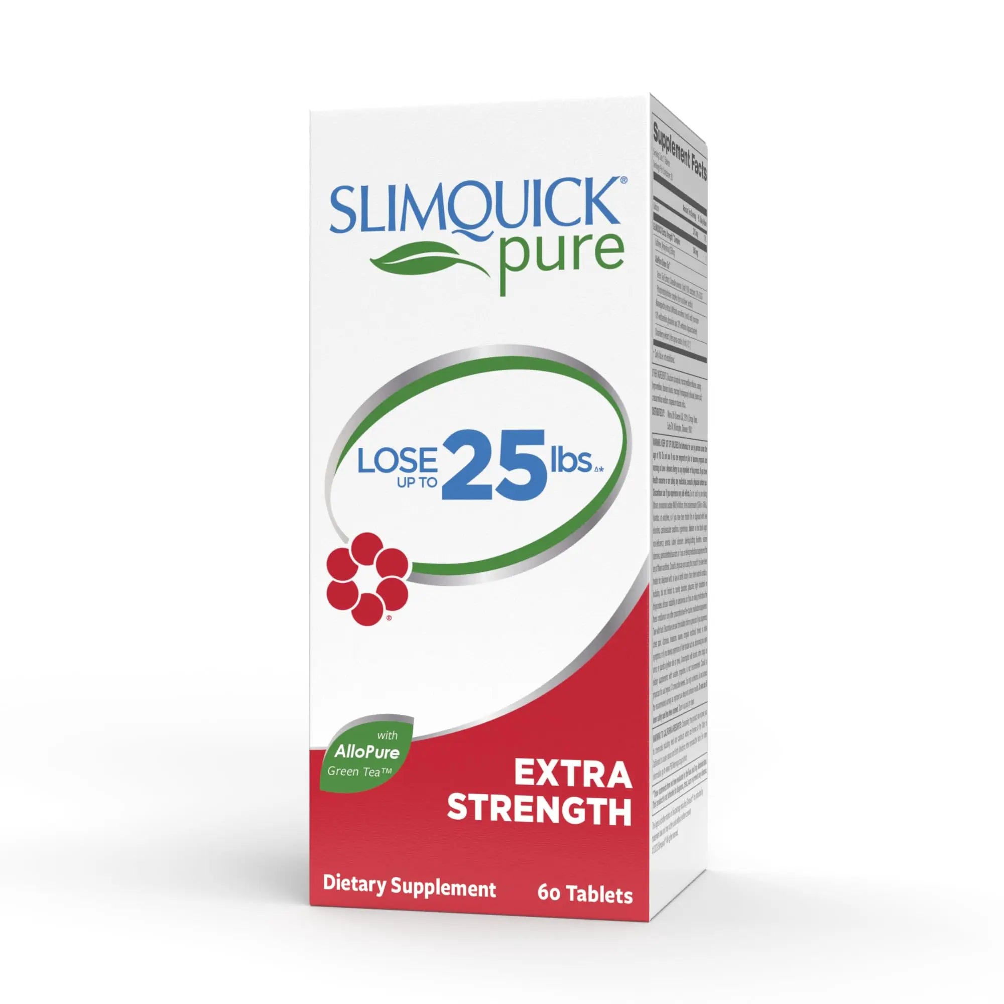 Slimquick Pure 3x Extra Strength Pill for Women, Helps Achieve Weight Goals, Helps Metabolism, Lose Excess Water, Keeps Full for Longer with Green Tea Extract SlimQuick Au supplements