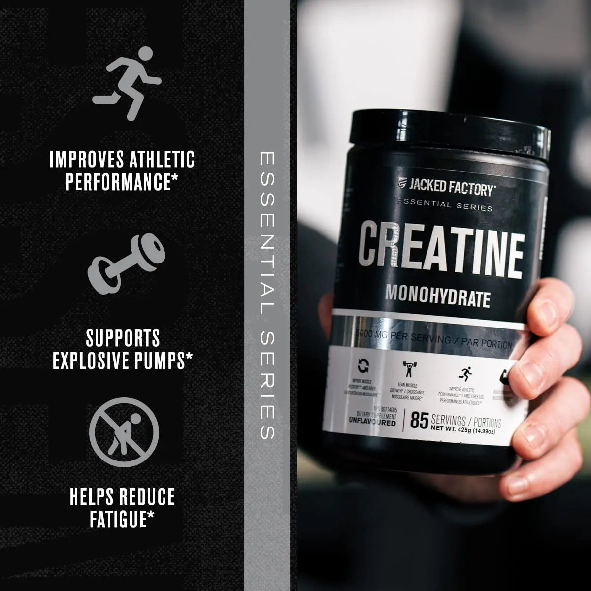 Nitrosurge Pre-Workout in Green Apple & Creatine Monohydrate for Men & Women Jacked Factory Au supplements