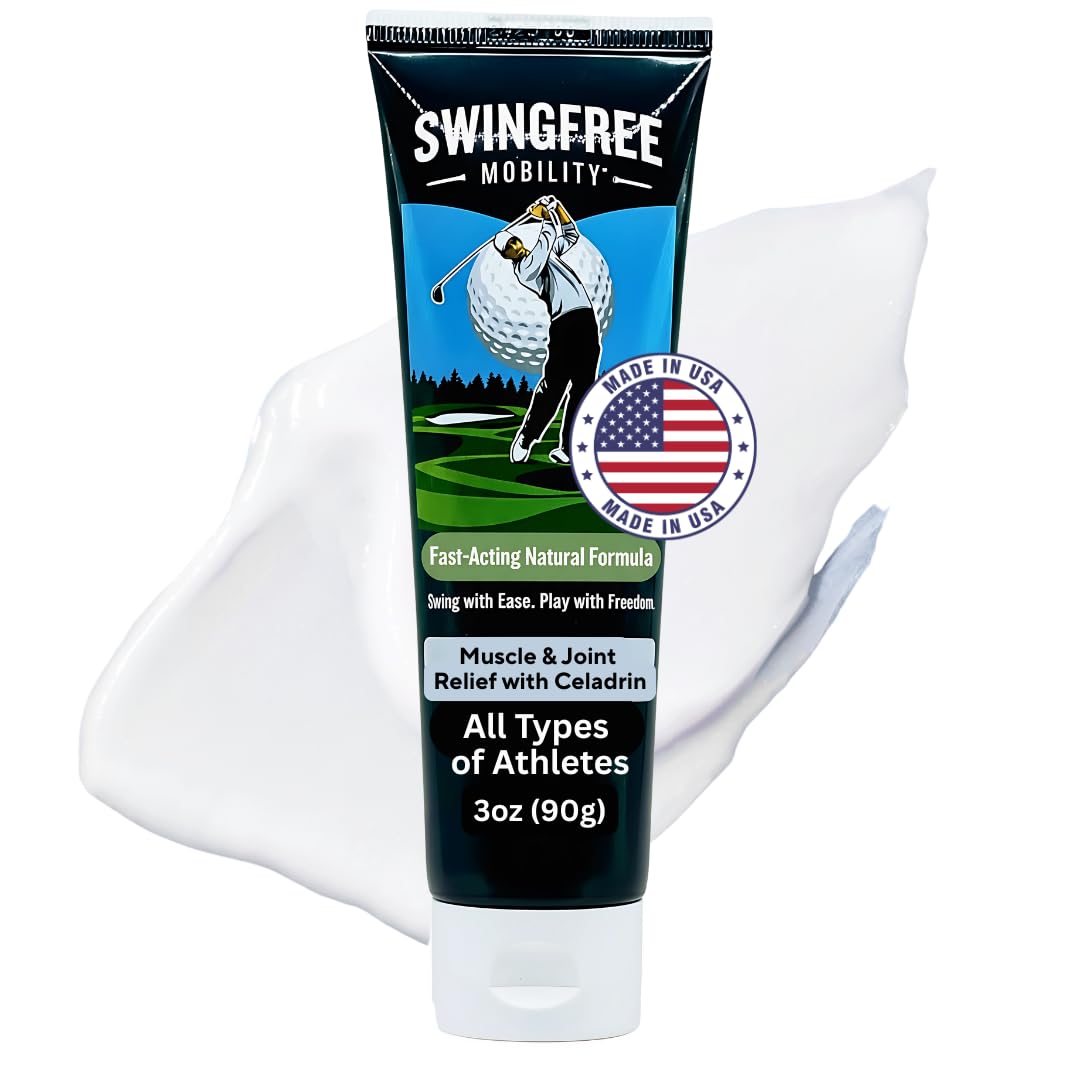 EagleEase – Targeted Joint Support Cream for Golfers & Athletes | Helps Support Elbows & Mobility During & After Play | Fast-Absorbing – 3 oz SwingFree Mobility Au supplements