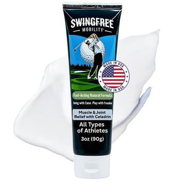 EagleEase – Targeted Joint Support Cream for Golfers & Athletes | Helps Support Elbows & Mobility During & After Play | Fast-Absorbing – 3 oz SwingFree Mobility Au supplements