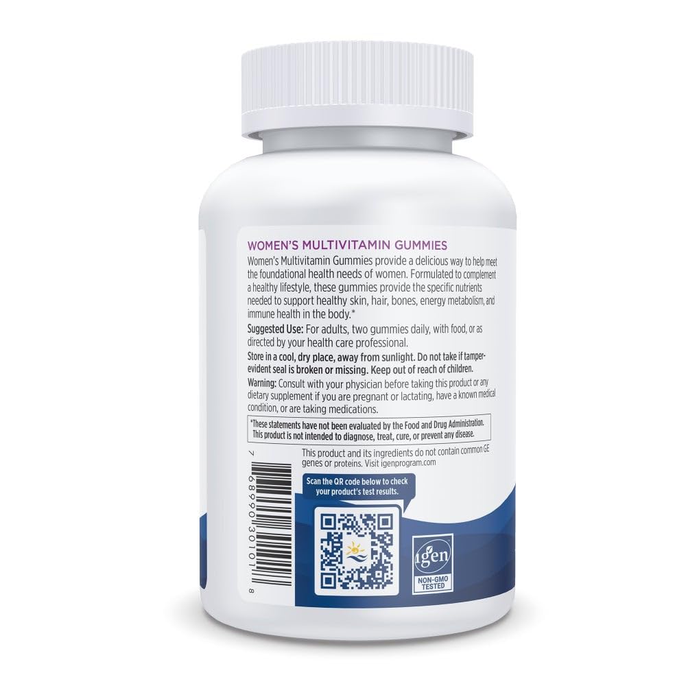 Nordic Naturals Women's Multivitamin Gummies, Mixed Berry - 60 Gummies - Support for Healthy Skin, Hair, Bones, Energy & Immunity - Non-GMO, Vegetarian - 30 Servings Nordic Naturals Au supplements
