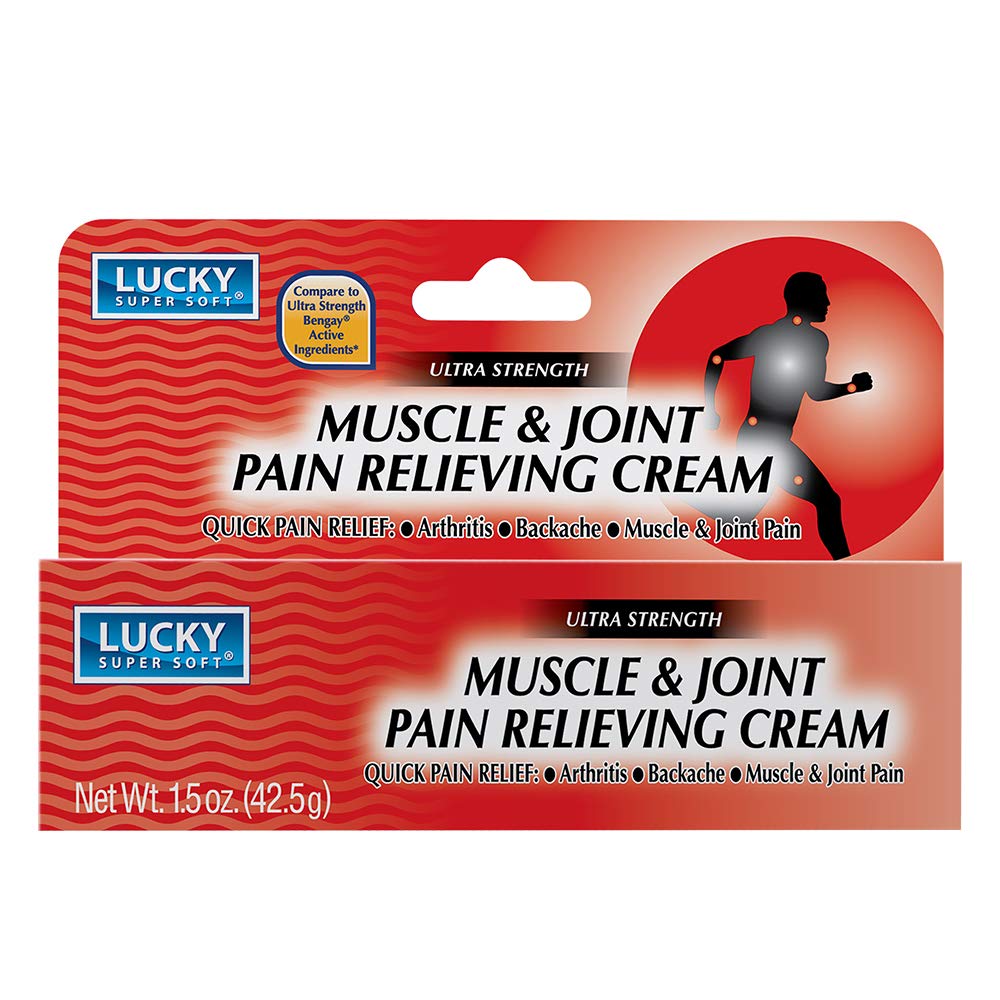 Lucky Super Soft Muscle & Joint Pain Relieving Cream, 1.5 Ounce Lucky Super Soft Au supplements