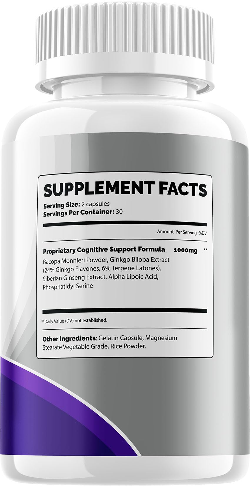 Neurocept Supplement Capsules – All Natural Maximum Strength Formula, Focus & Memory Support (60 Capsules) Indelo Au supplements