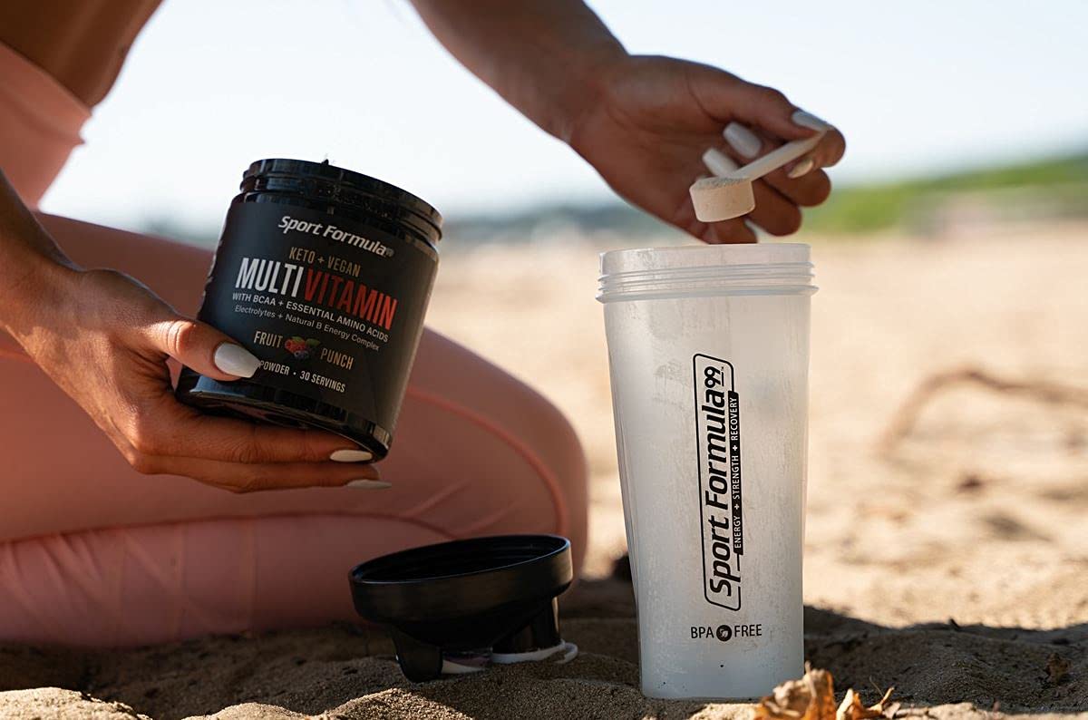 Sport Formula 99 Multivitamin Powder - Drink Mix for Men Women BCAA Amino Acids Won’t Upset Your Stomach - Keto Vegan Multivitamin Fruit Punch - Electrolytes Super B Complex Digestive Enzyme Sport Formula 99 Au supplements