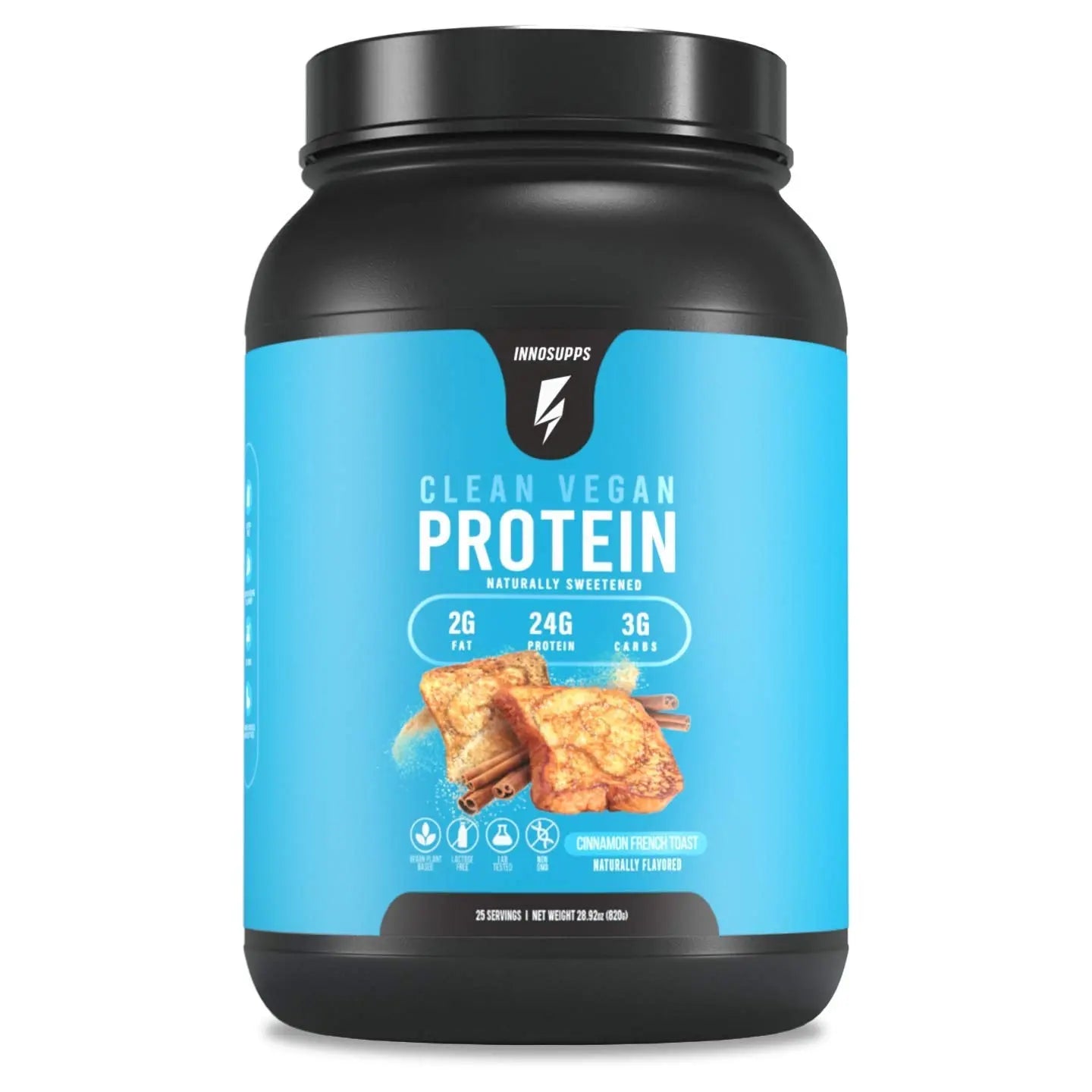 InnoSupps Clean Vegan Protein - Plant Based, Vegan, Natural, No Artificial Sweeteners InnoSupps Au supplements