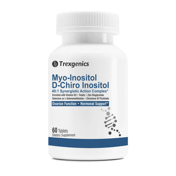 Trexgenics SYNERGISTIC & ADVANCED PCOS Support Myo-Inositol 1000 mg, D-Chiro Trexgenics Au supplements