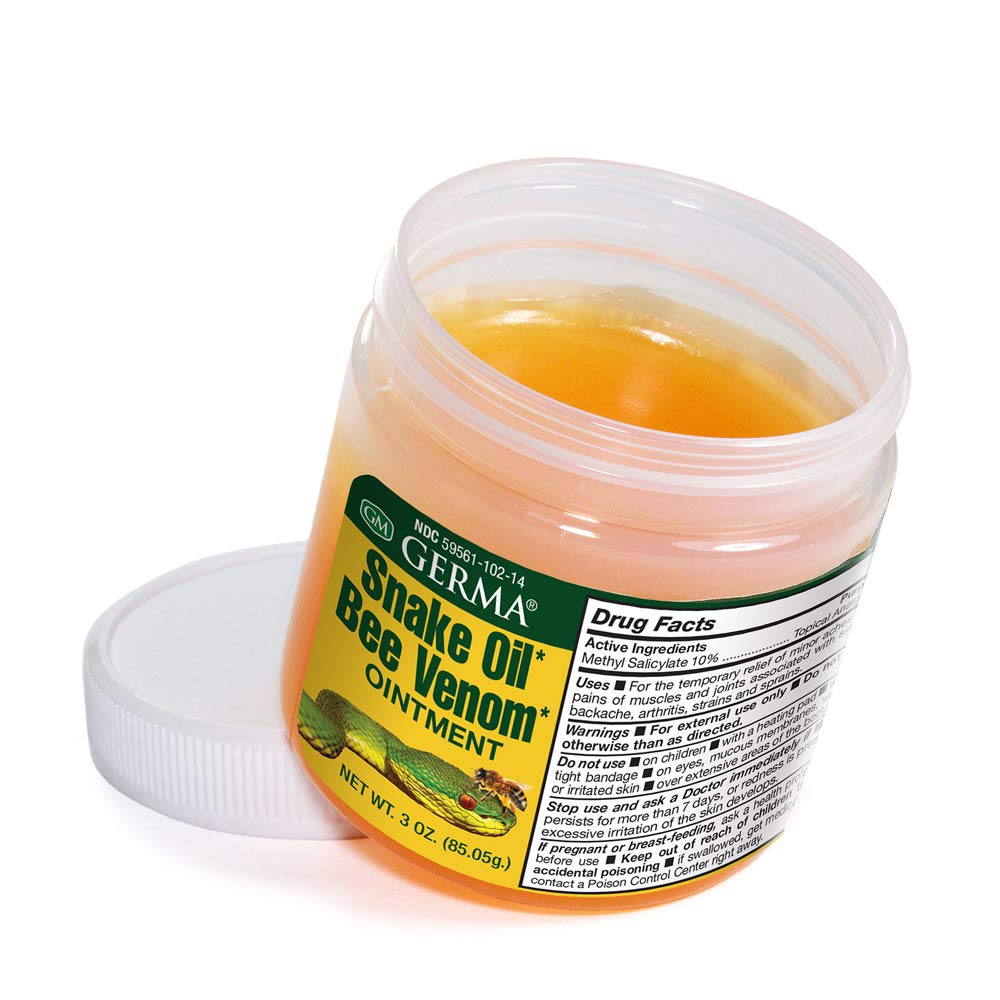 Aceite de Vibora con Veneno de Aveja 3 oz. Germa Au supplements